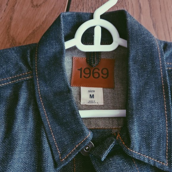GAP Raw Selvedge Denim Western Jacket - Picture 4 of 7